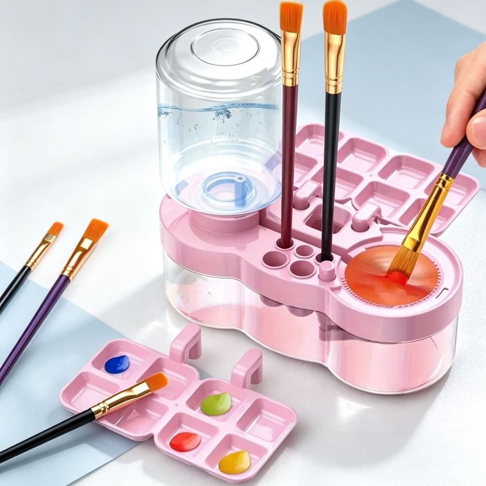 Photography Techniques - Paint Brush Washer Multifunctional Portable Artist