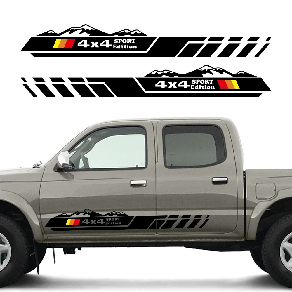 Photography Quotes - 2PCS Pickup 4X4 Sport Stickers For
