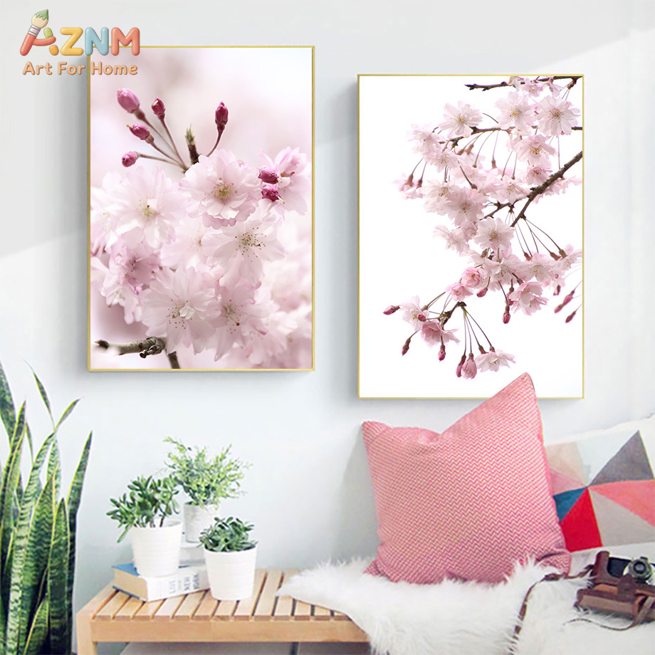 AZNM Pink Cherry Blossom Canva - Photography Quotes recension och pris