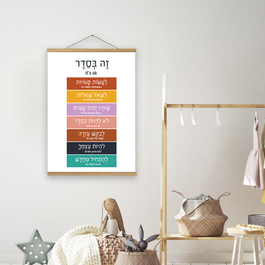 Hebrew English Inspirational P - Photography Quotes recension och pris