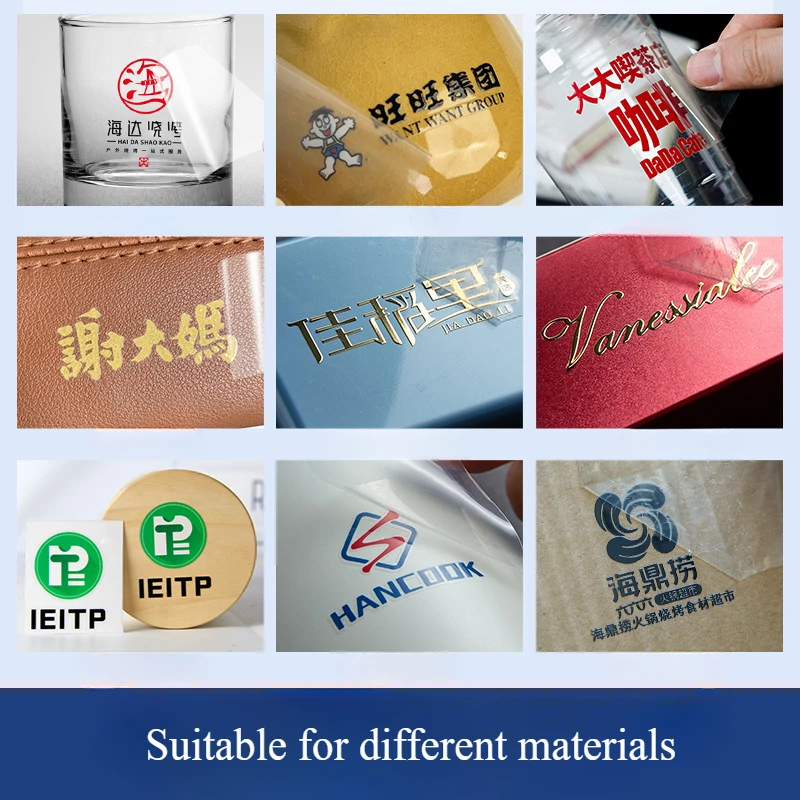 100PCS 3D Name Sticker Any Siz - Photography Logo recension och pris