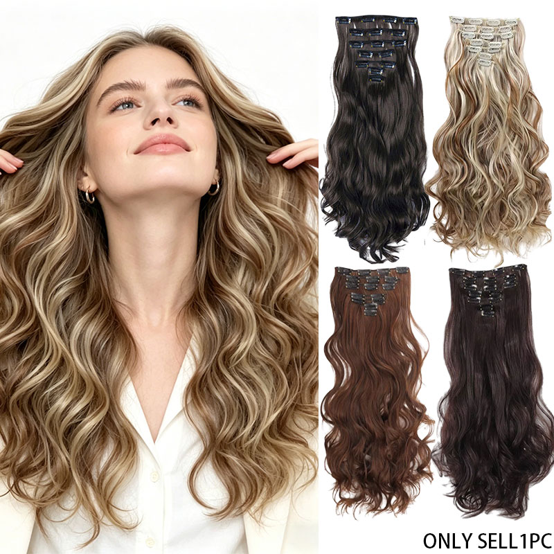 20inch Long Wavy Hair Extensio - Photography Date recension och pris
