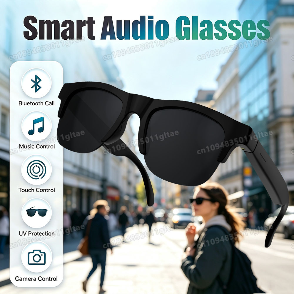 NEW Smart Glasses V5.3 Bluetoo - Photography Outdoor recension och pris