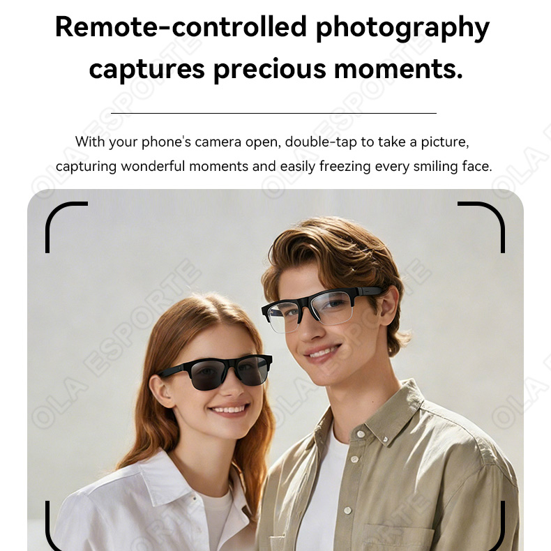 NEW Smart Glasses V5.3 Bluetoo - Photography Outdoor recension och pris