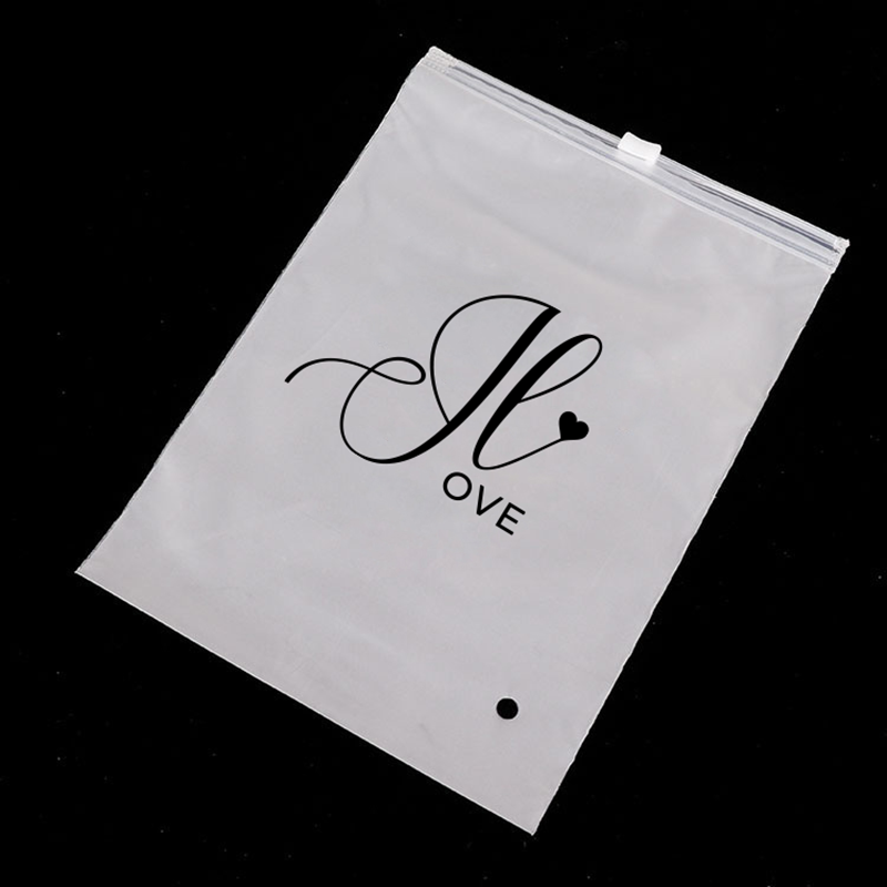 50PCSCustom Storage Frosted Zi - Photography Logo recension och pris