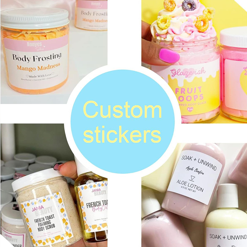 500-100Pcs Custom Stickers Cus - Photography Logo recension och pris