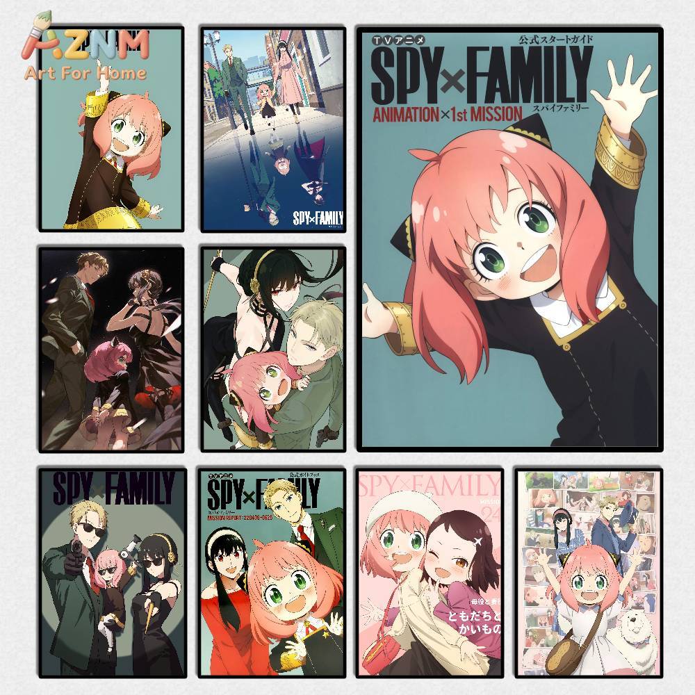 AZNM Spy x Family Anime Canvas - Photography Anime recension och pris
