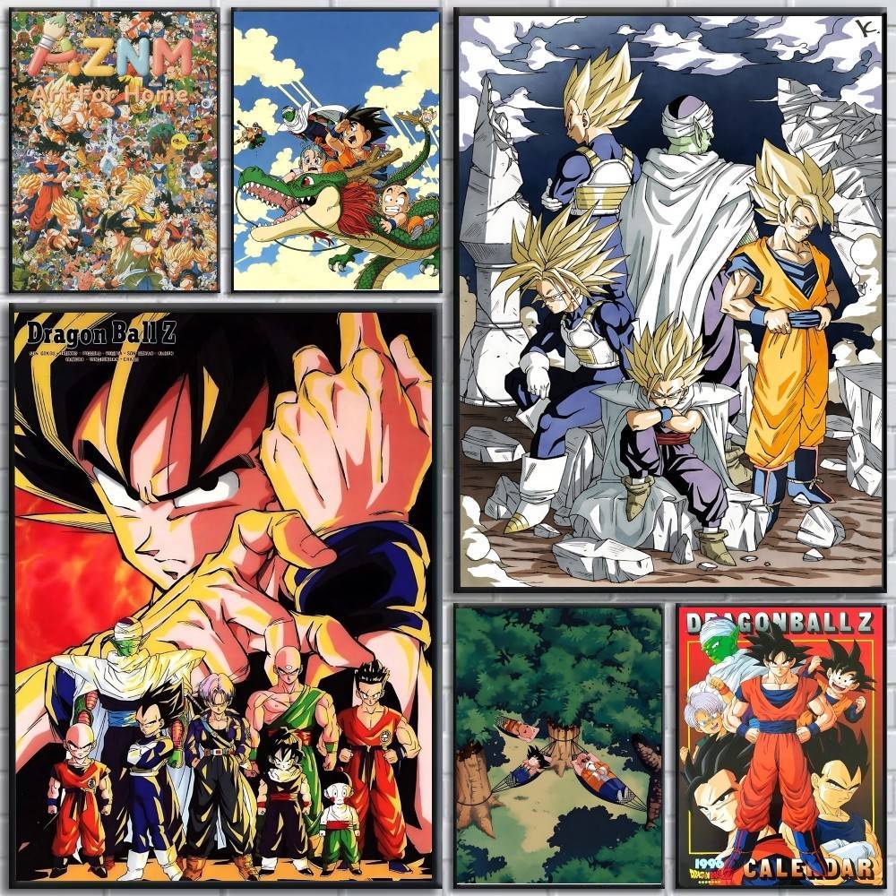 AZNM Dragon Ball Z Unframed Ca - Photography Anime recension och pris