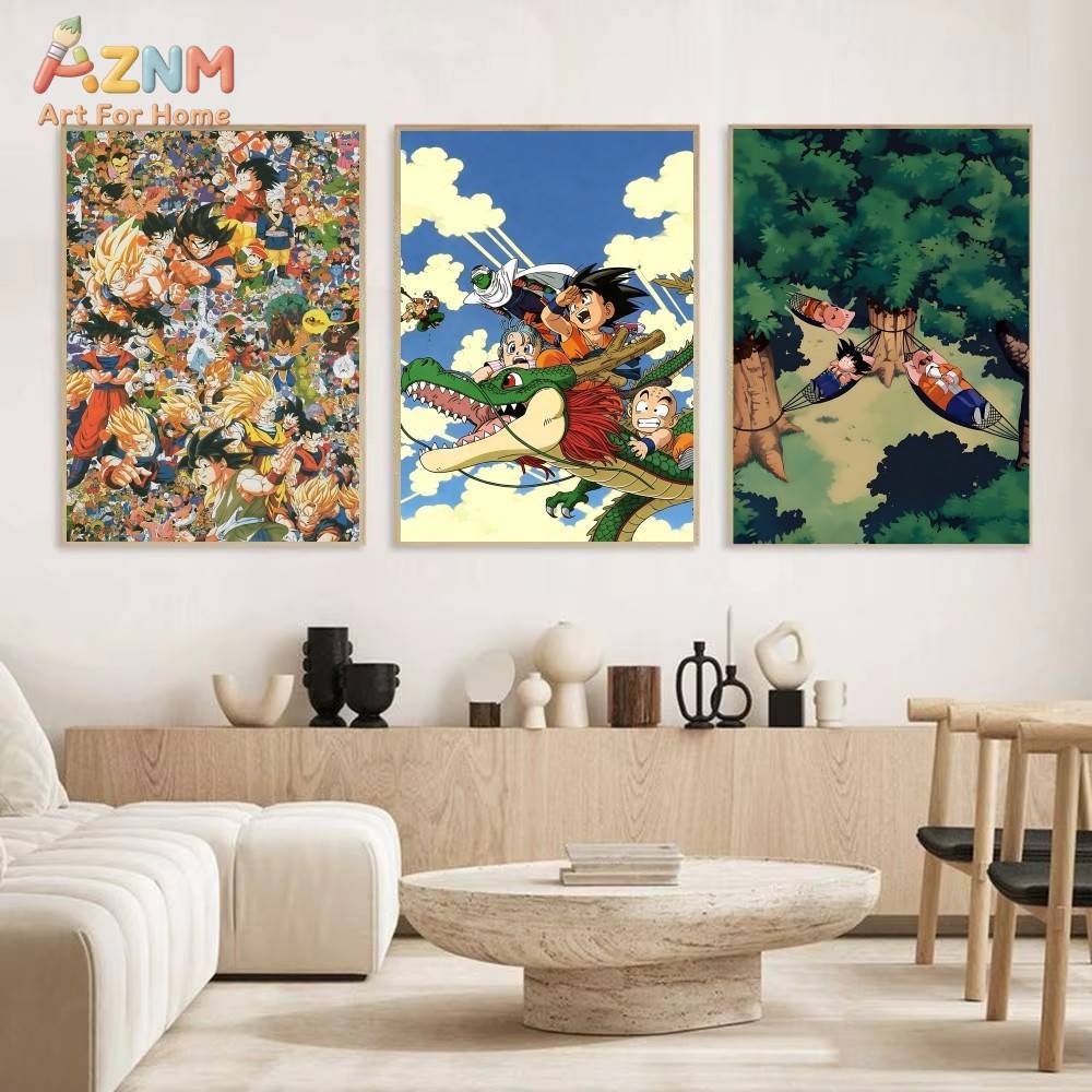 AZNM Dragon Ball Z Unframed Ca - Photography Anime recension och pris