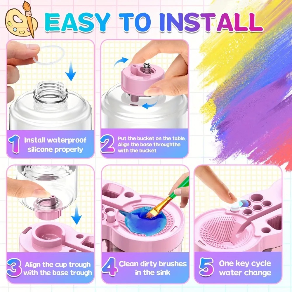 Paint Brush Washer Multifuncti - Photography Techniques recension och pris