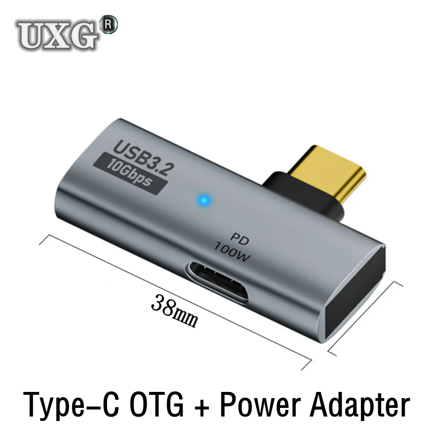 USB Type-C OTG Adapter with Po - Photography Date recension och pris