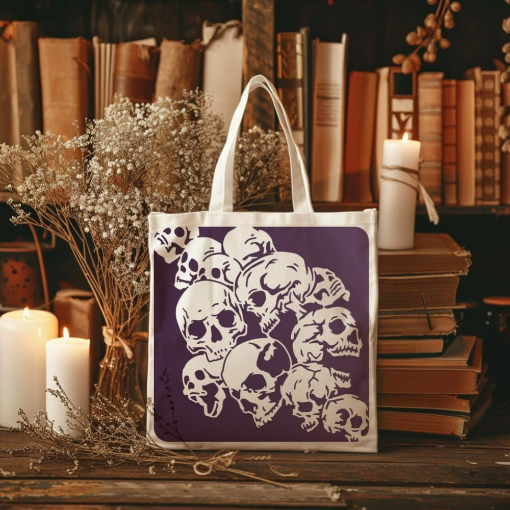 Skull Background Stencil Skull - Photography Techniques recension och pris
