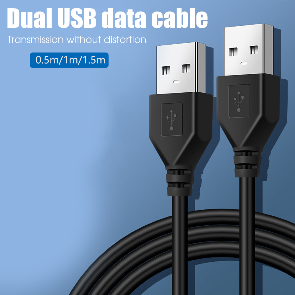 USB Male To USB Male Dual USB2 - Photography Date recension och pris