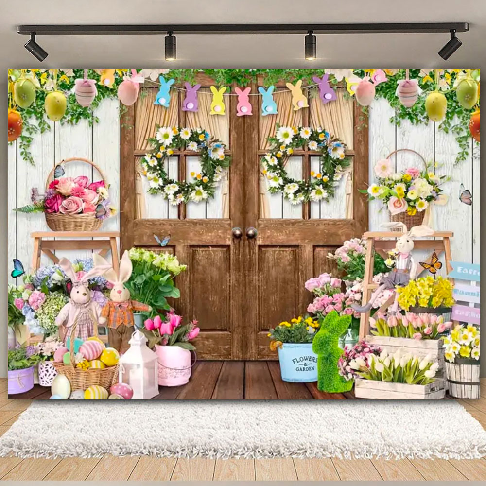 Happy Easter Backdrop Photogra - Photography Architecture recension och pris