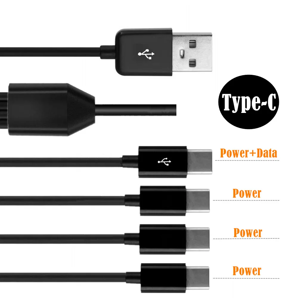 Type-C 1 Male to 2 3 4 6 Port  - Photography Date recension och pris